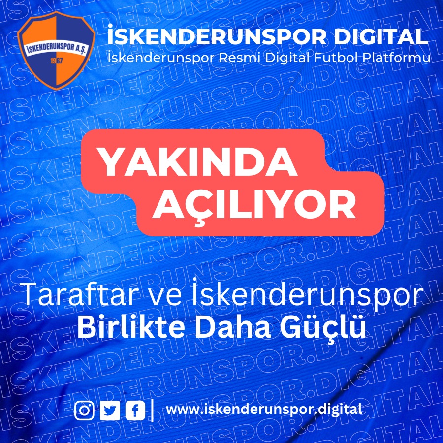 İskenderunspor Fan Token Ön Kayıt Süreci Başlamıştır