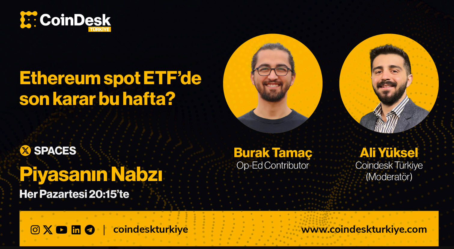 CoinDesk Türkiye Yayın Duyurusu!