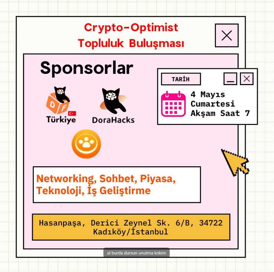 Crypto Optimist Topluluk Bulusması