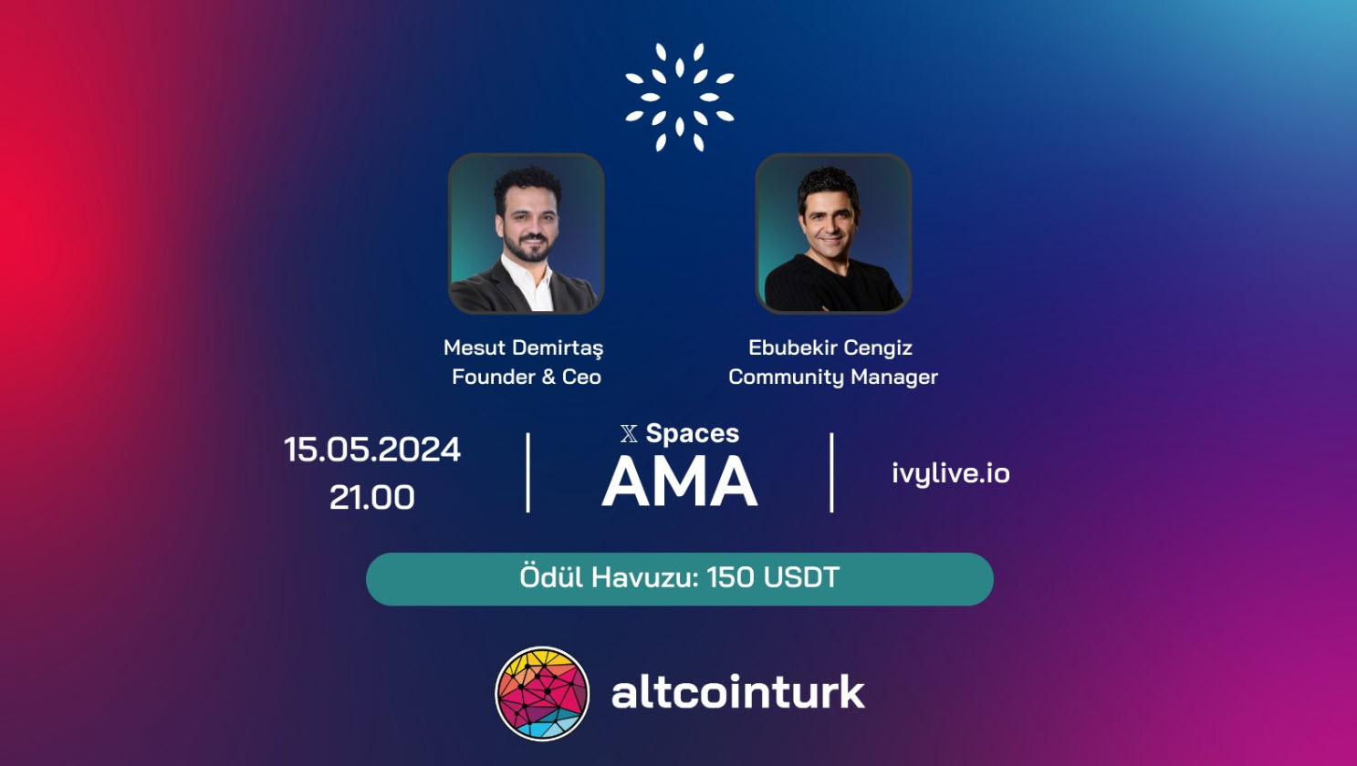 ALTCOINTURK AMA @ivylive_io