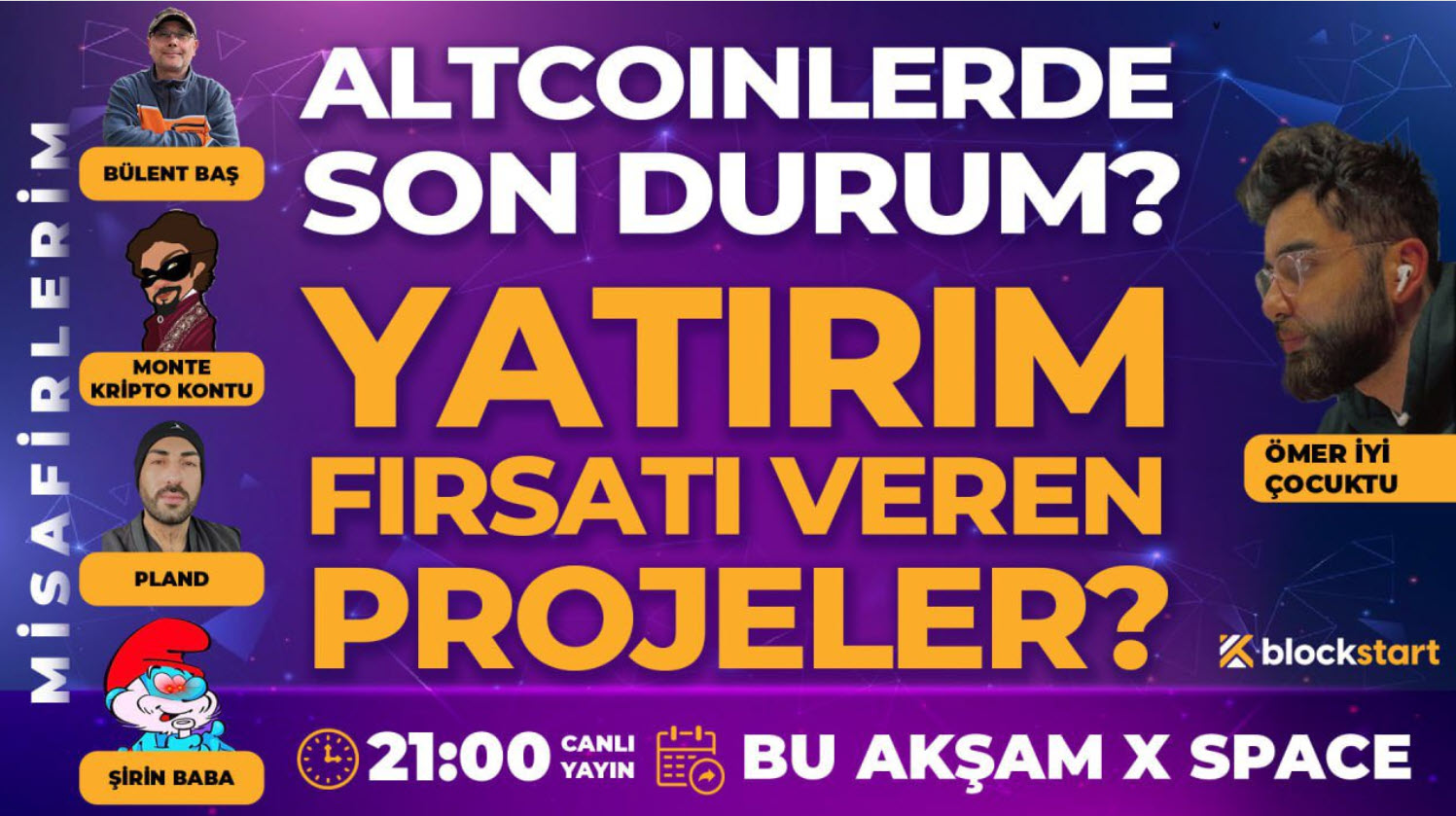 Bu Akşam 21.00'de Üstadlarla Twitter Space!