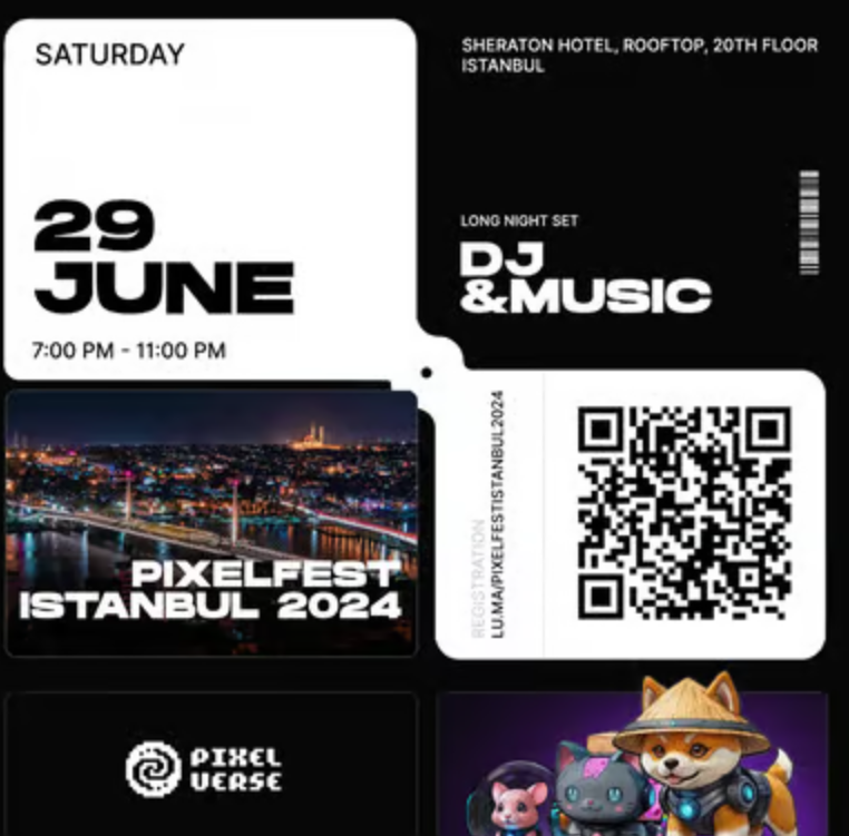 ​Pixelfest Istanbul 2024 by Pixelverse