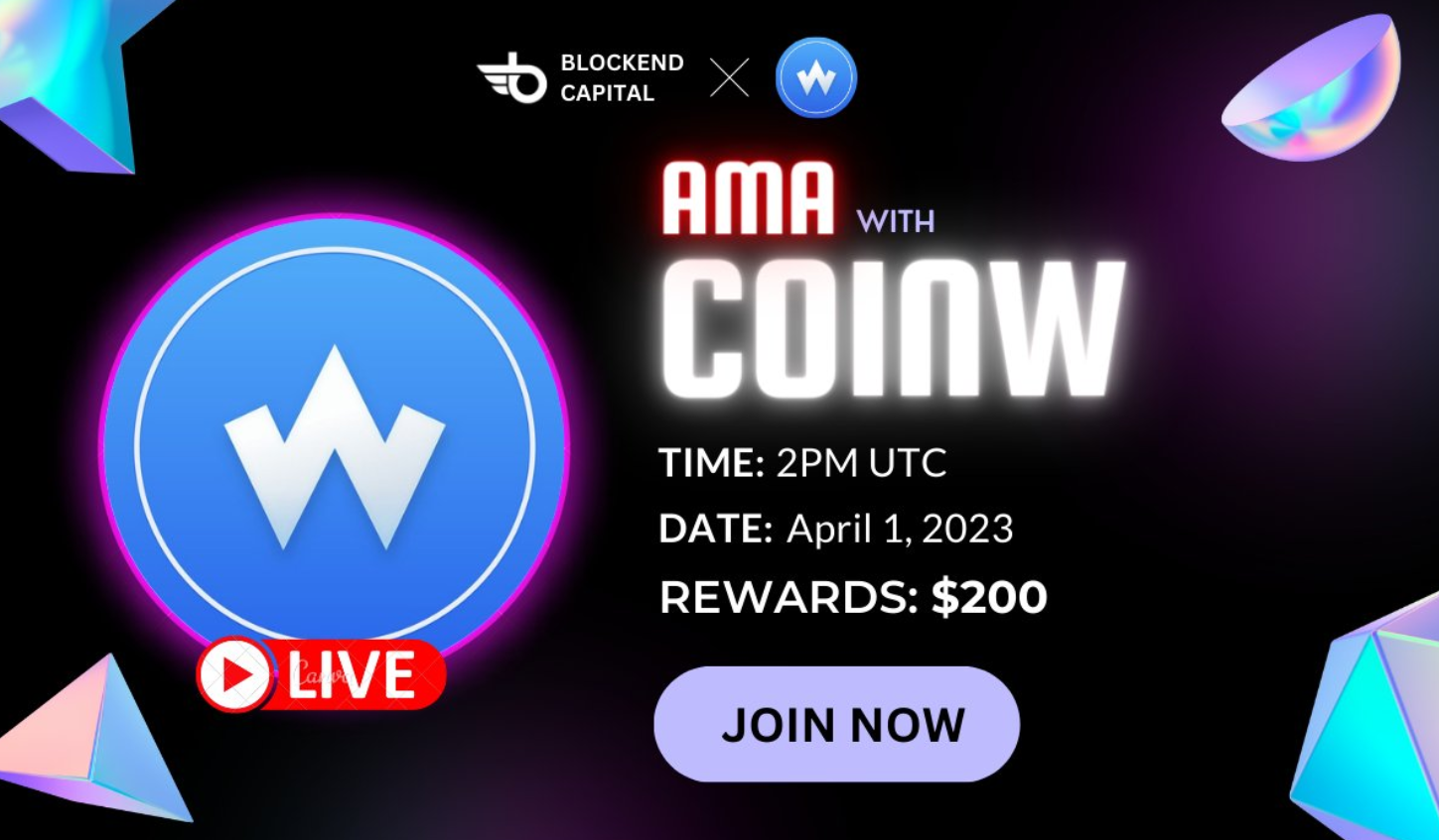 AMA ANNOUNCEMENT - COINW