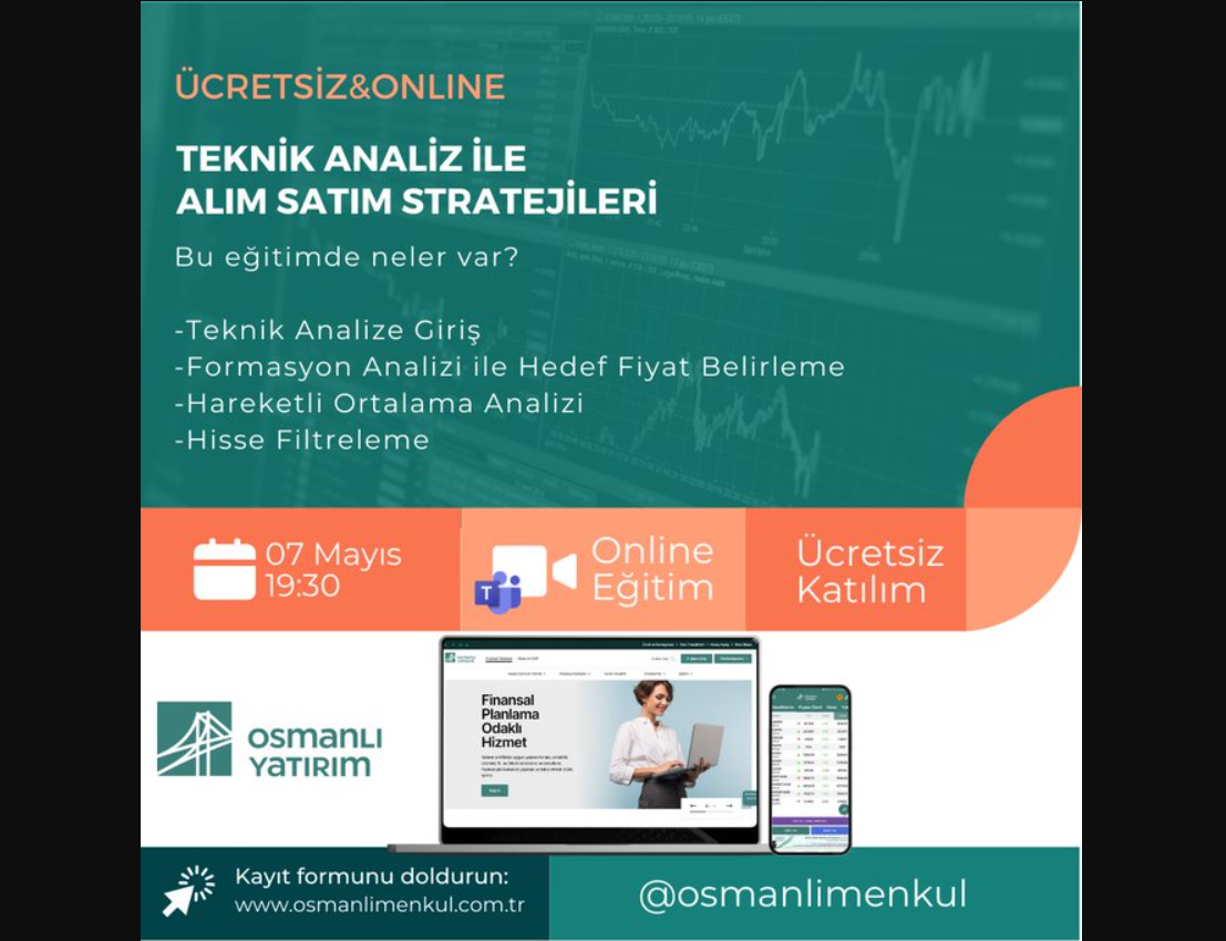 Ücretsiz Teknik Analiz Eğitimi & Osmanli Yatırım