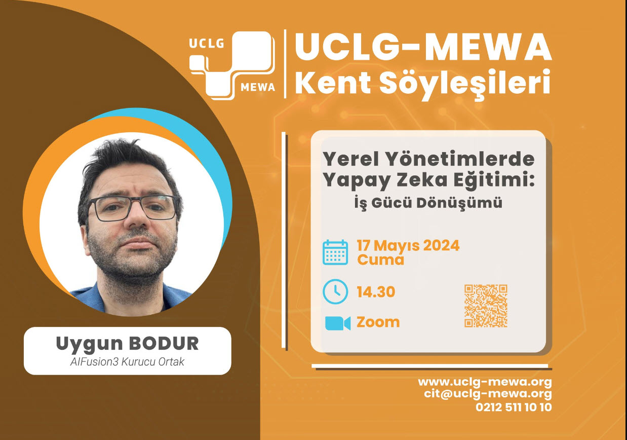 Yerel Yönetimlerde Yapay Zeka Eğitimi: İş Gücü Dönüşümü - Webinar