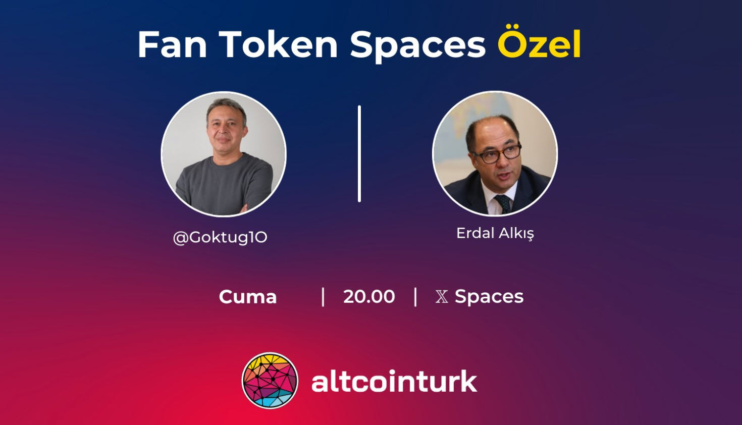 Altcointurk Fan Token Spaces Özel Yayını