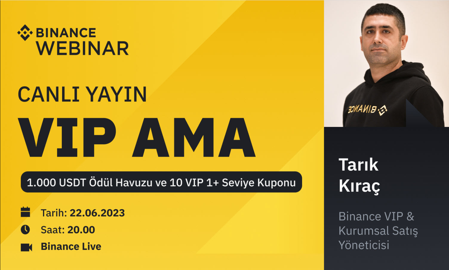 BINANCE VIP AMA