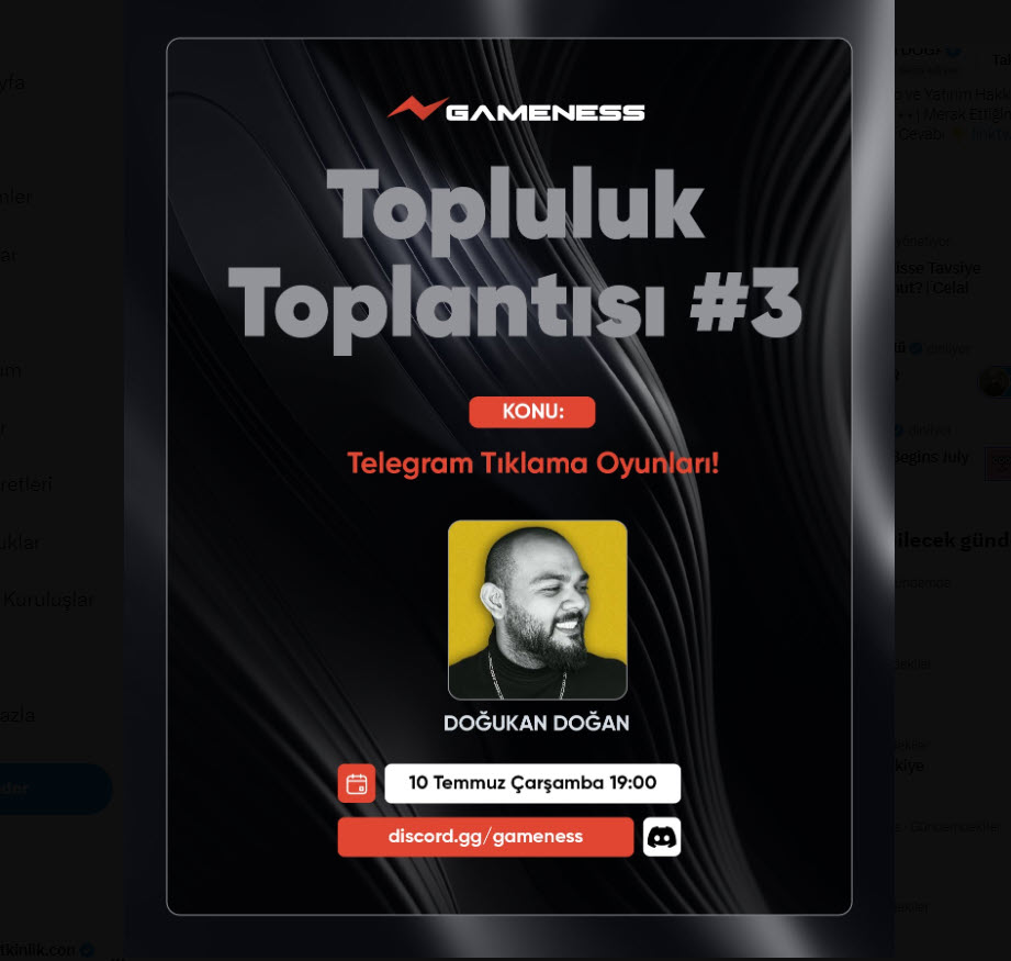 Gameness Türkiye Topluluk Toplantısı