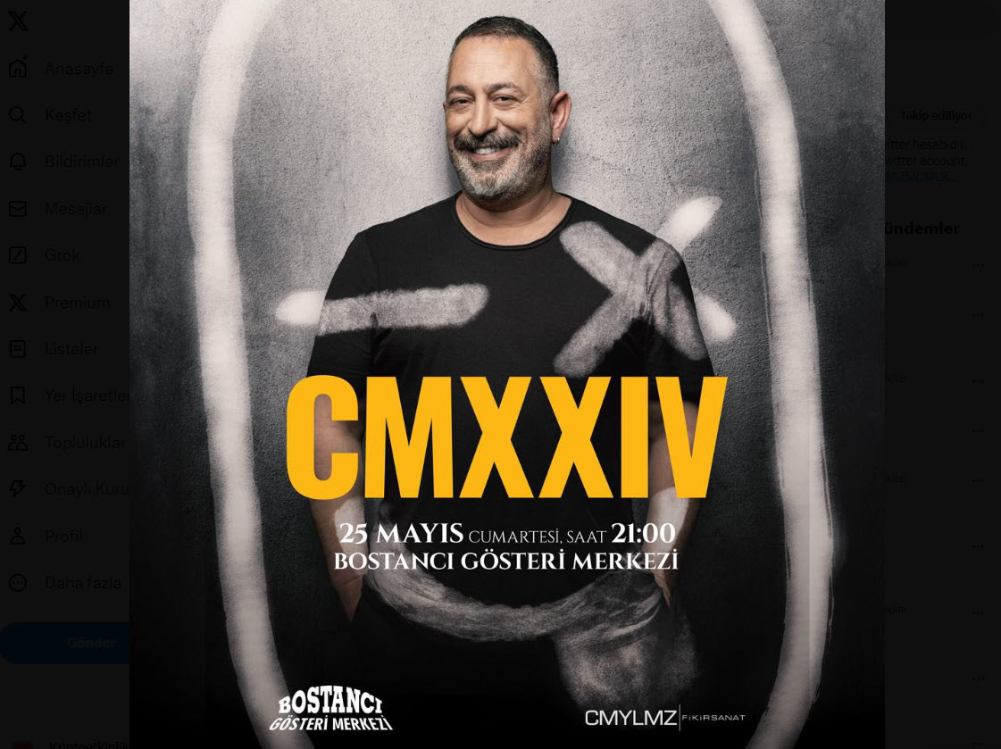 CMXXIV Bostancı Gösteri Merkezi