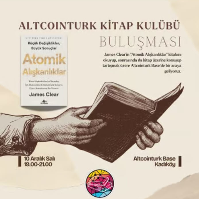  Altcointurk | Kitap Kulübü Buluşması #1 (Hibrit)