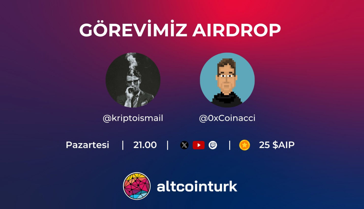  Altcointurk Sunar: Görevimiz Airdrop