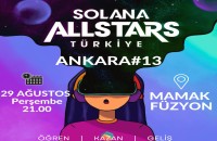 Solana Allstars Türkiye Ankara'ya Geliyor!